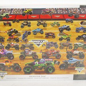 MONSTER JAM Truck Lineup 1000 Piece Jigsaw Puzzle Eurographics NEW and SEALED